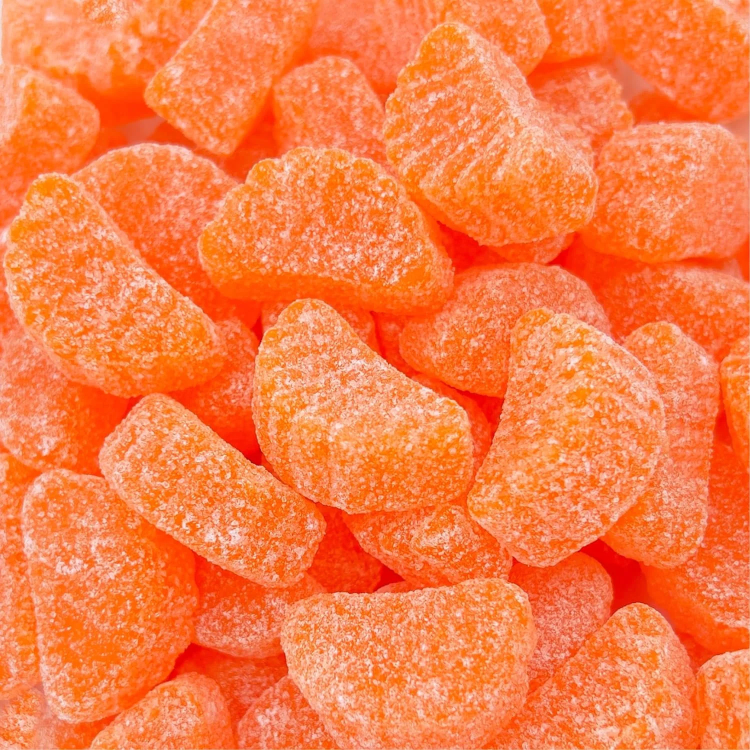 Orange Jelly Slices Fat Free Candy Fast Free Shippling 2 Pounds