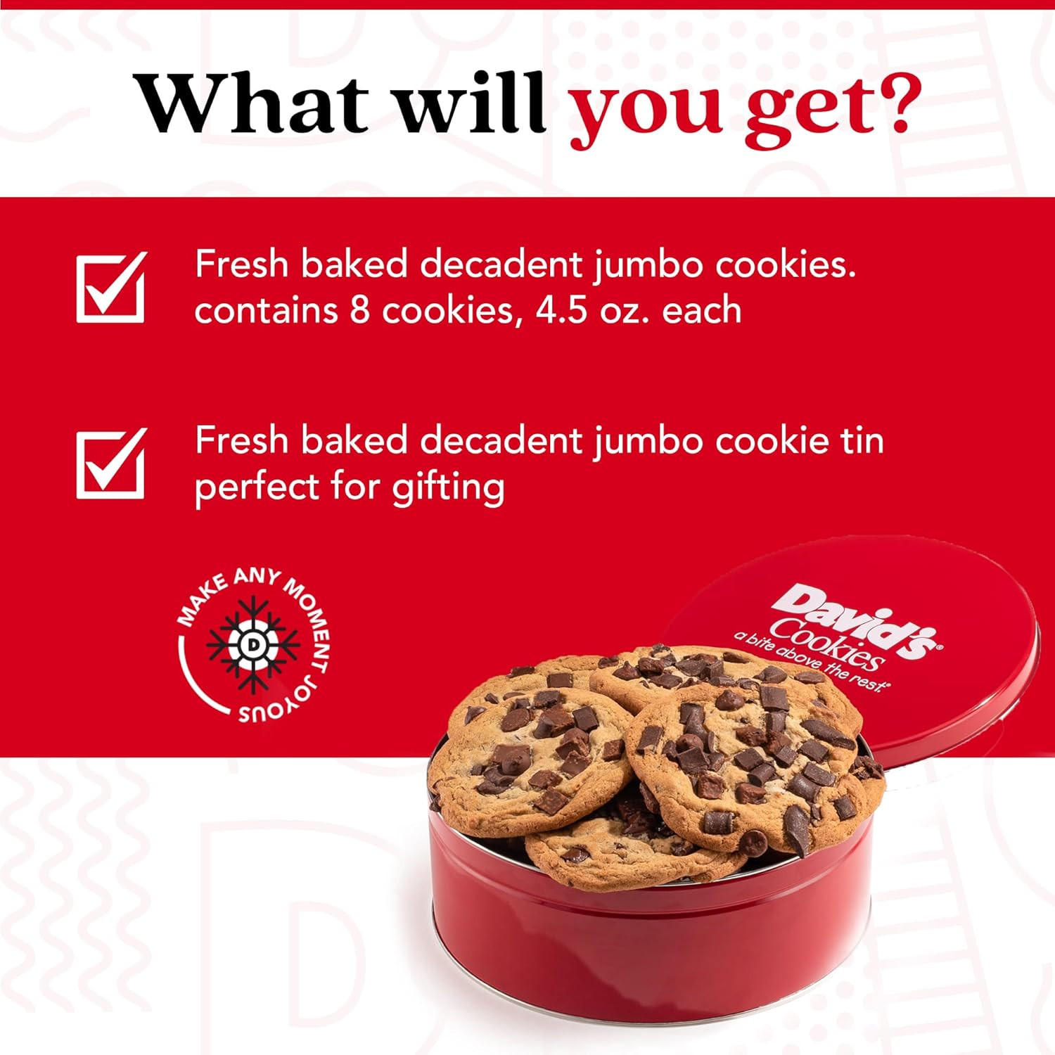 Fresh Baked Decadent Jumbo Cookies Triple Chocolate Chunk – Flavorful Gourmet Co