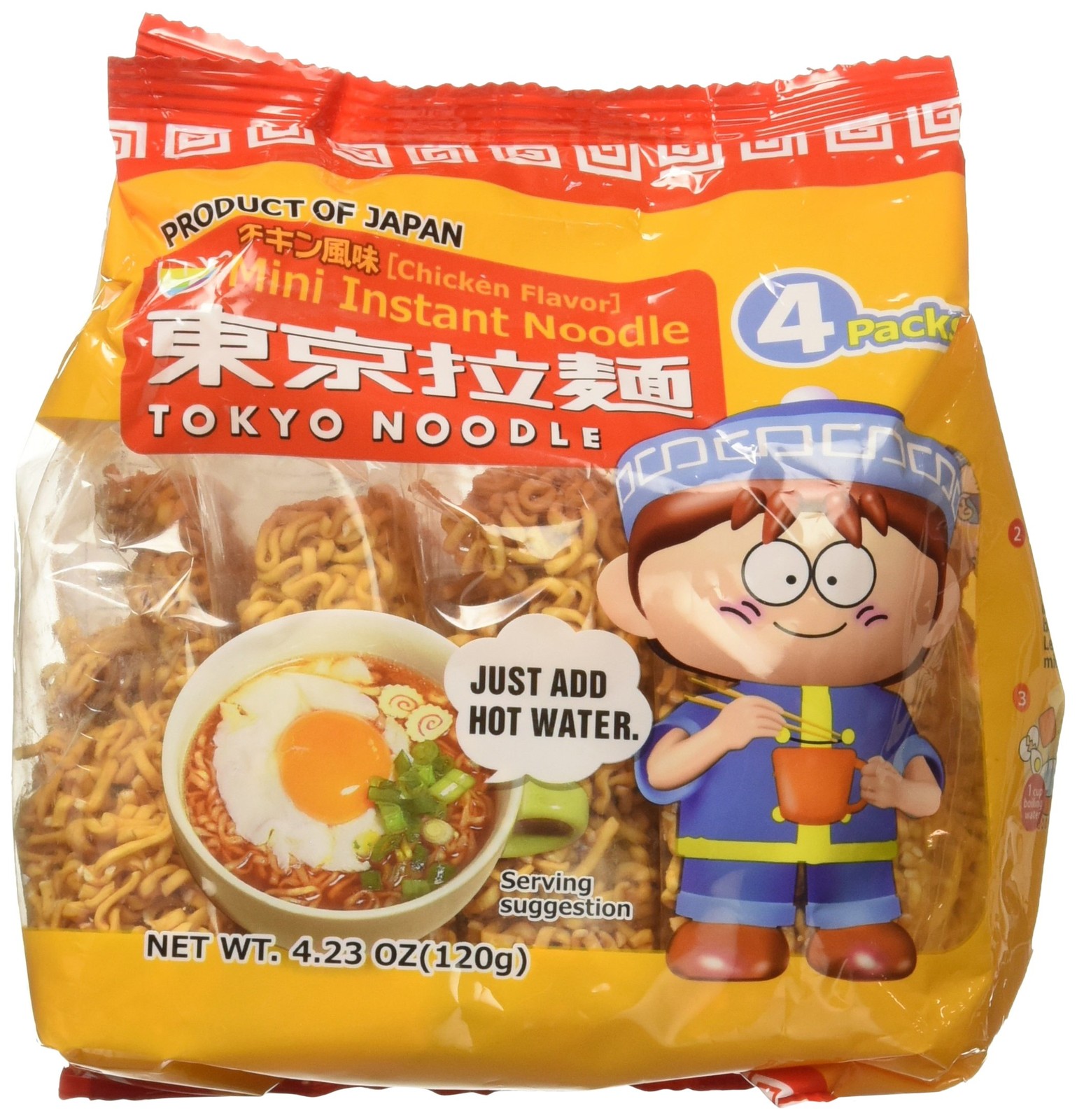 Tokyo Ramen Noodles, 4.23 Ounce 4 (Pack of 1)