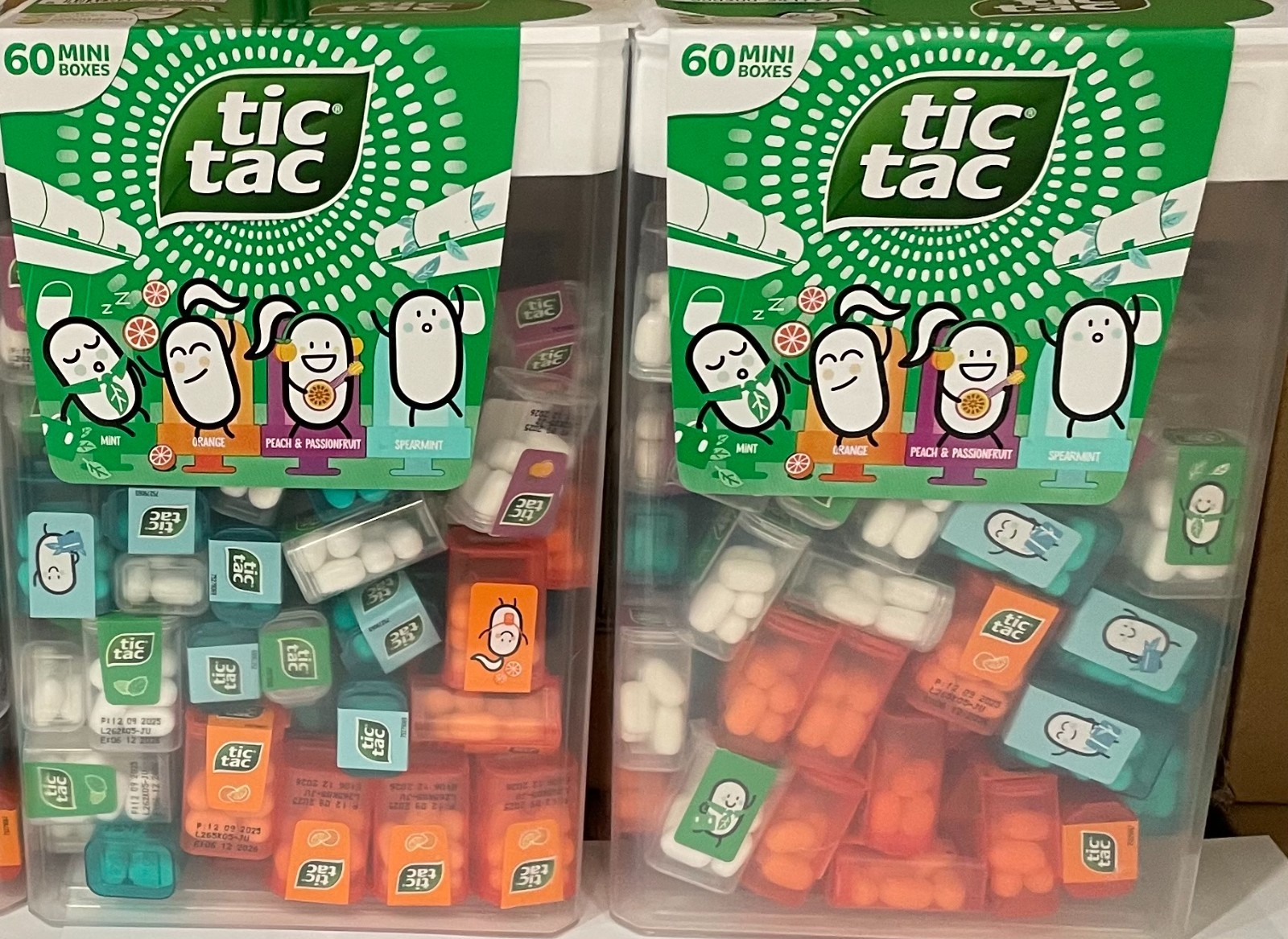 BULK Tic Tac Mints 120 Mini Packs Travel 4 Flavours Best by Date 12/26