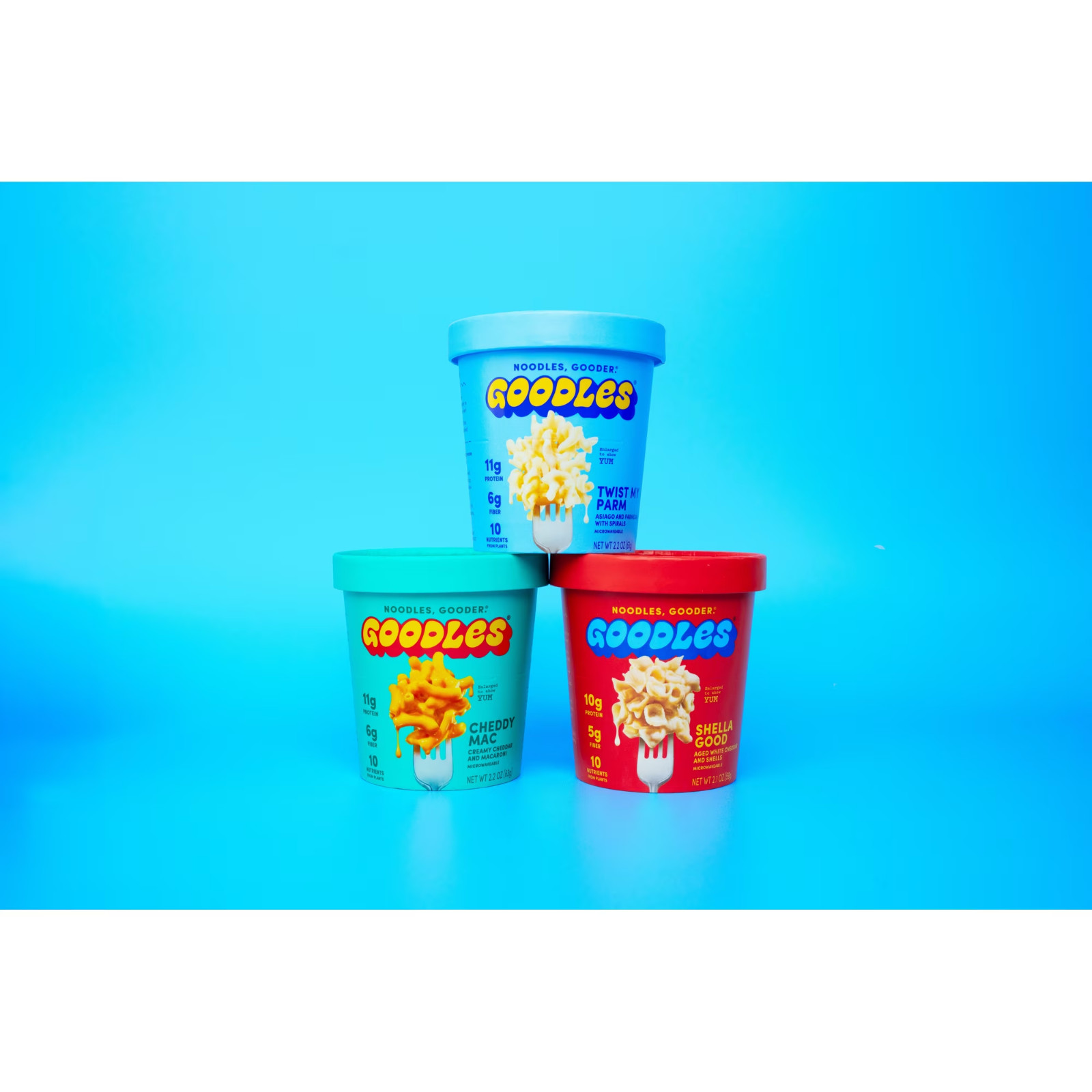 (6 pack) Goodles Mac & Cheese Shella Good Microwaveable Cup 2.1oz…