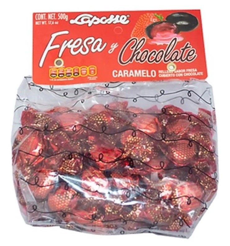 2 Pack Laposse Caramelo Fresa Chocolate 500g