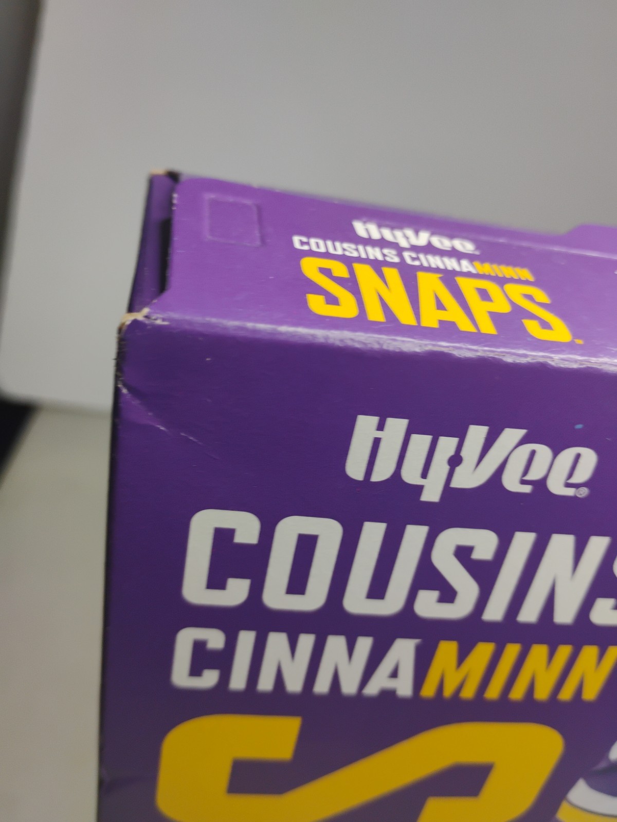 Limited Edition 2020 Cousins Sealed CinnaMINN Snaps cereal Vikings Kirk Cousins