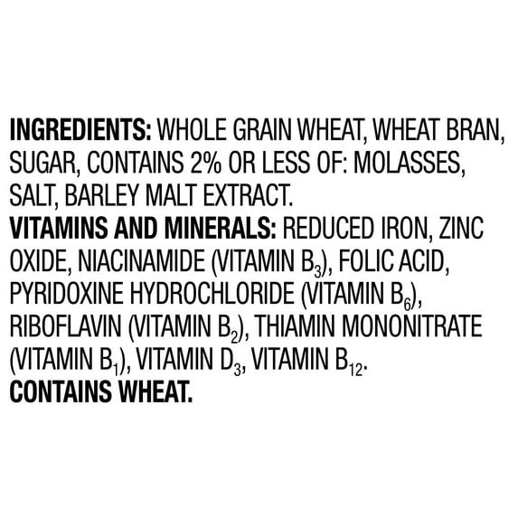 Great Value Bran Flakes Breakfast Cereal 15.6 oz Whole Wheat 10 Pack