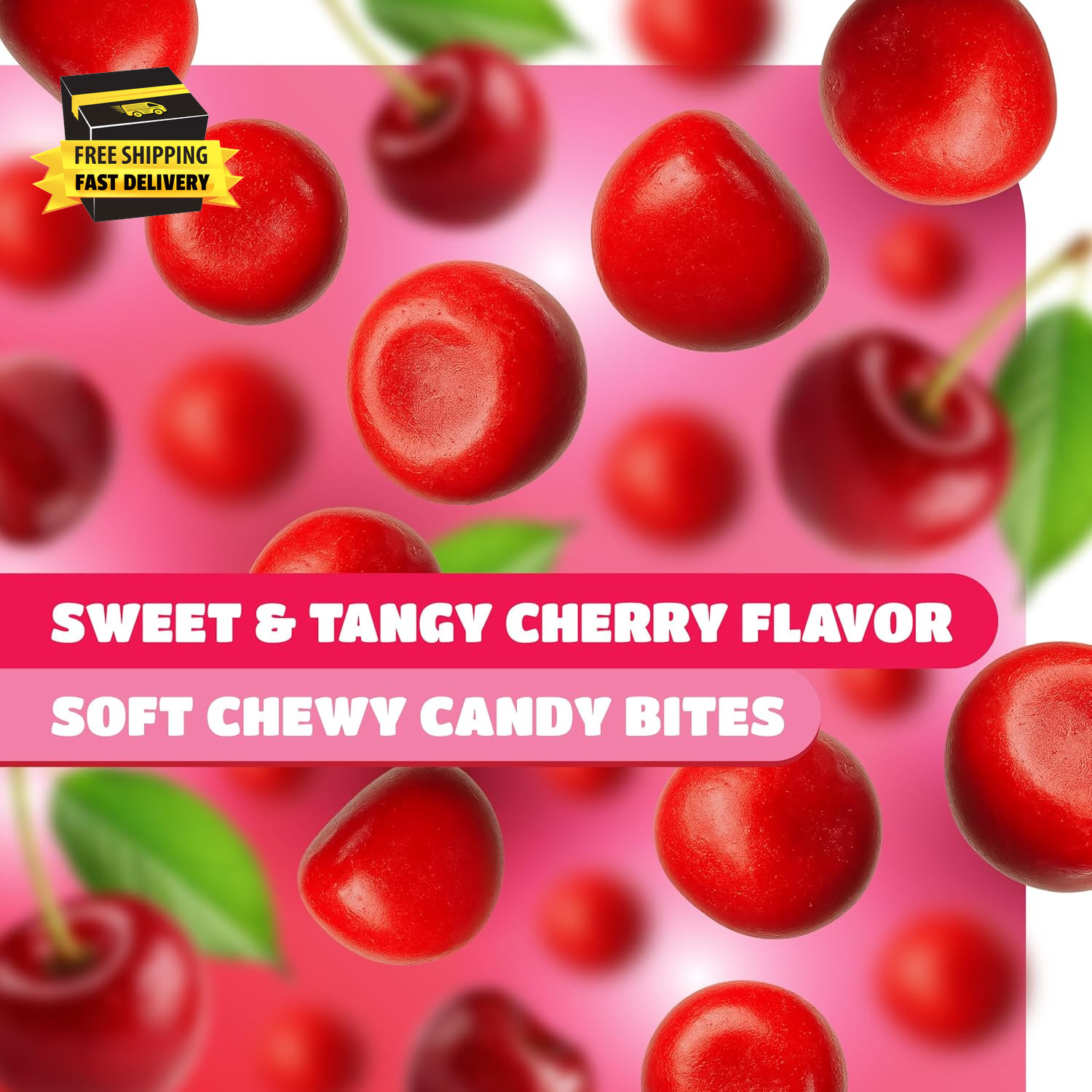 Cherry Sours Candy, Old Fashioned Cherry Sour Balls – 1 Lb Pack | Nostalgic Chew