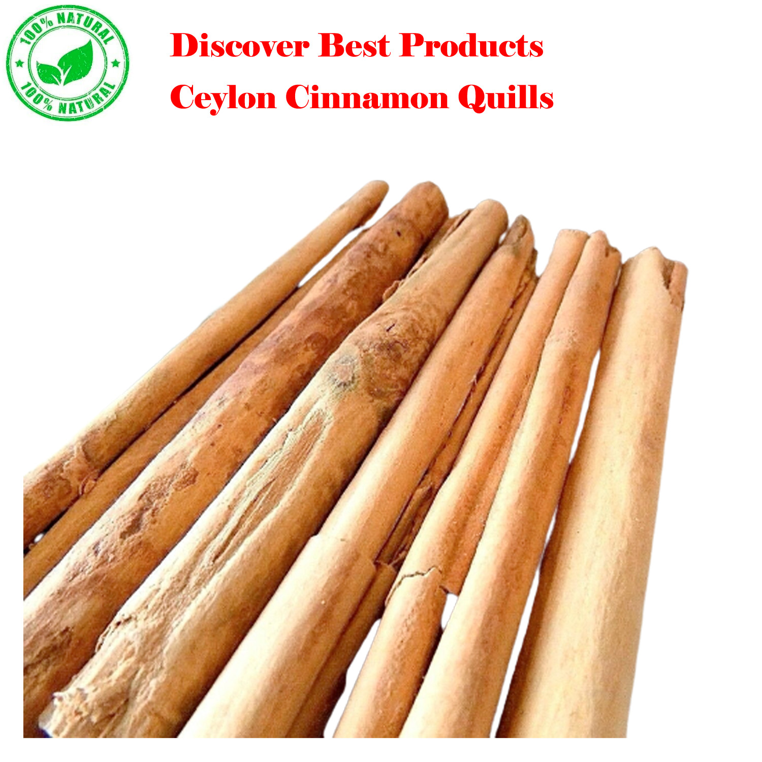 Ceylon Cinnamon Organic 100% Premium Spice 40g Natural 5inch True Sticks