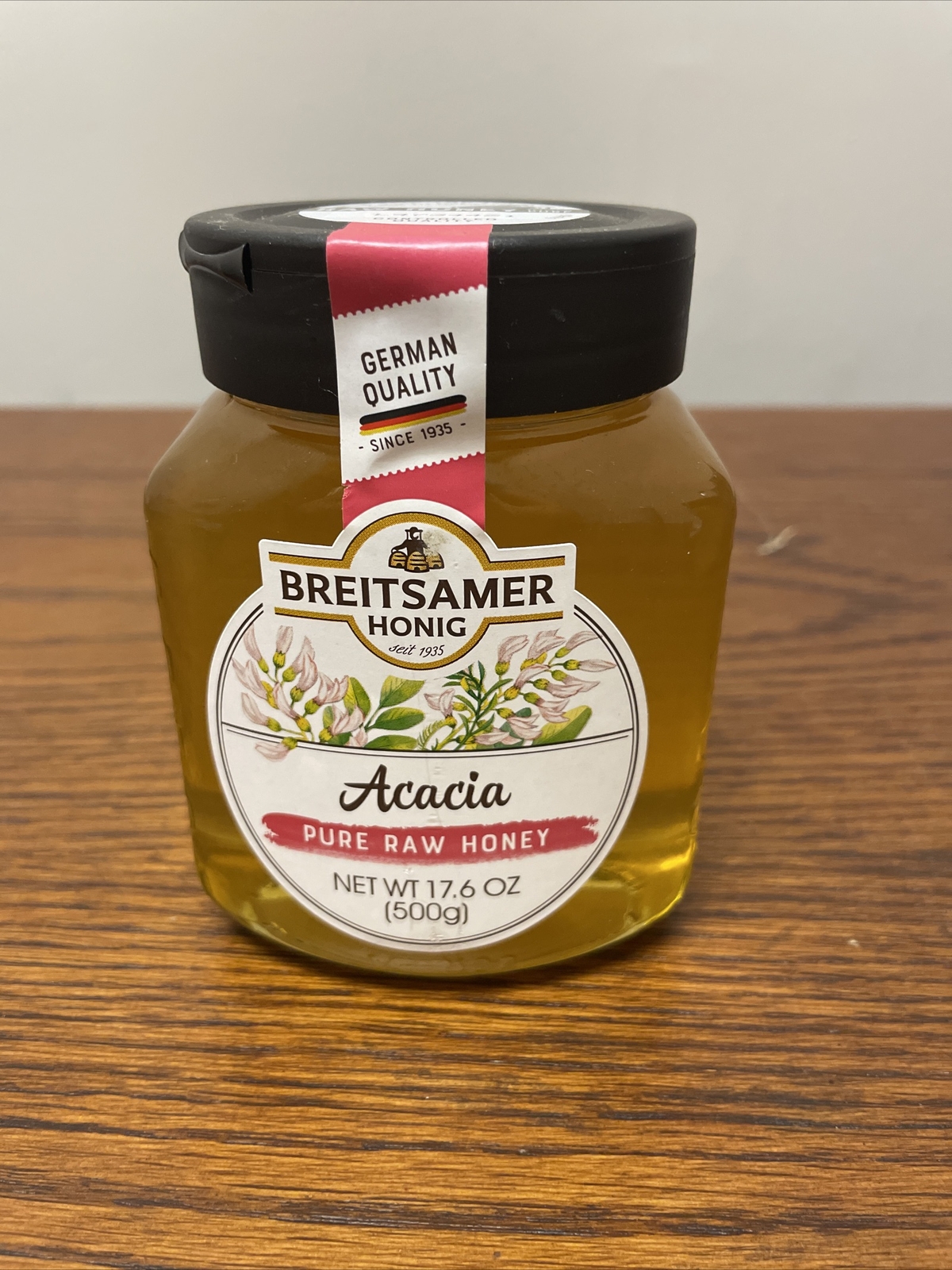 BREITSAMER Acacia Raw Honey 17.6oz