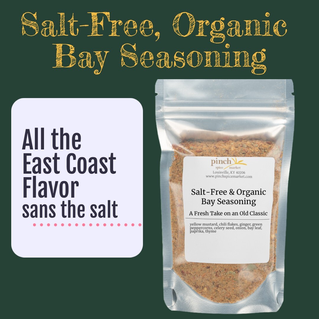 Bay Seasoning | Organic Salt-Free Version | Full of Flavor, No Salt!
