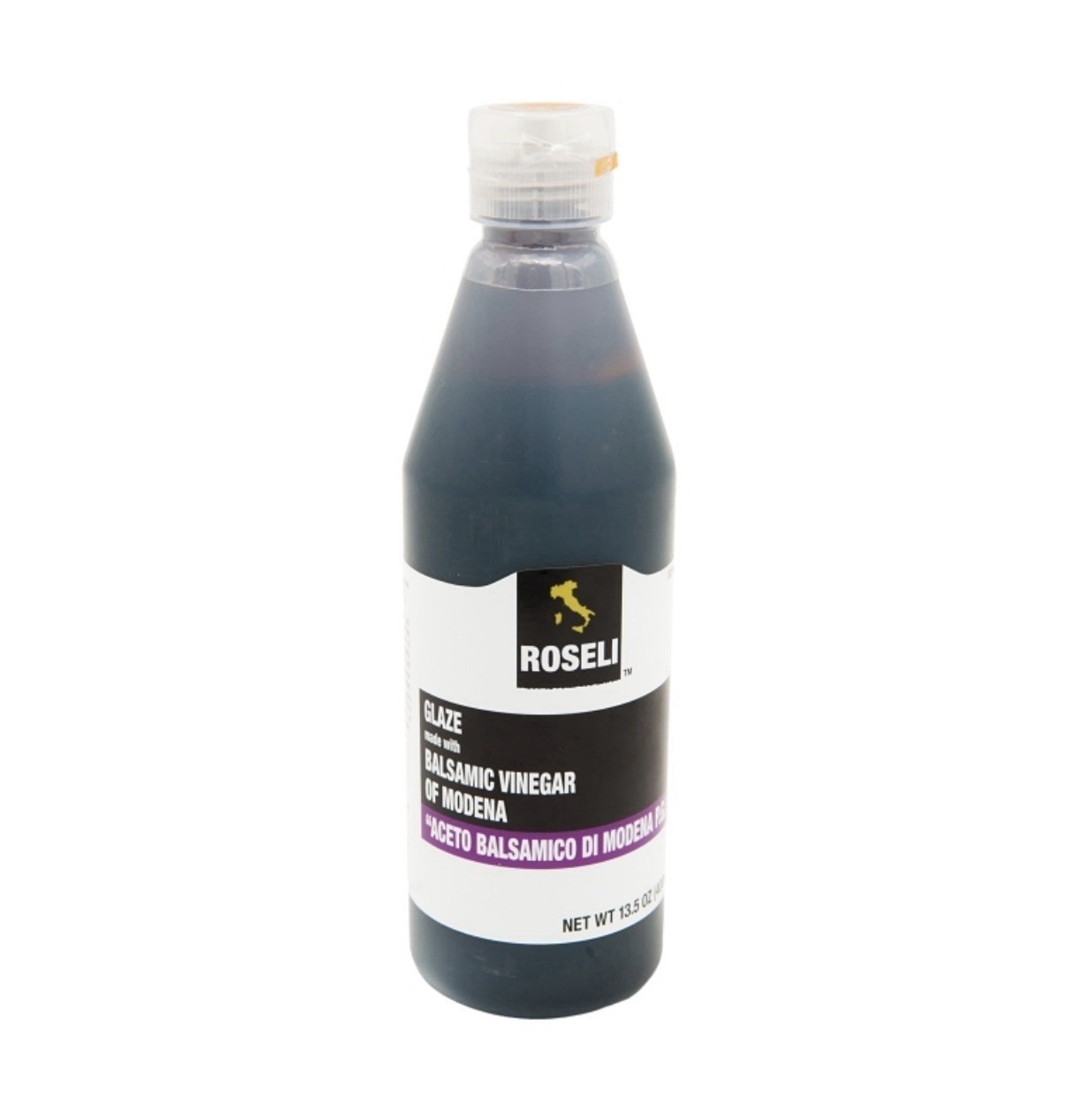 SAUCE, BALSAMIC GLAZE SQUEEZE BOTTLE SHELF STABLE, CS 6/13.5 OZ PLASTIC BOTTLES