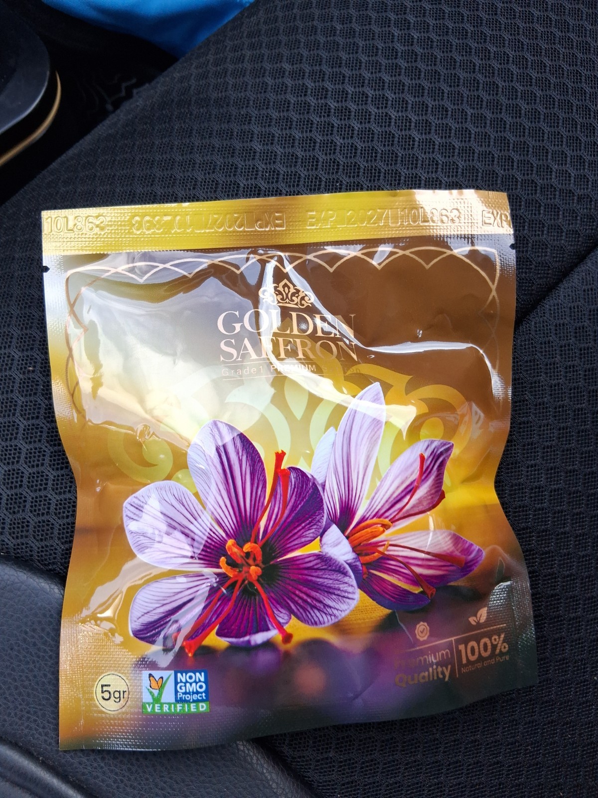 Golden Saffron, Finest Pure Premium All Red Saffron Threads, Grade A+