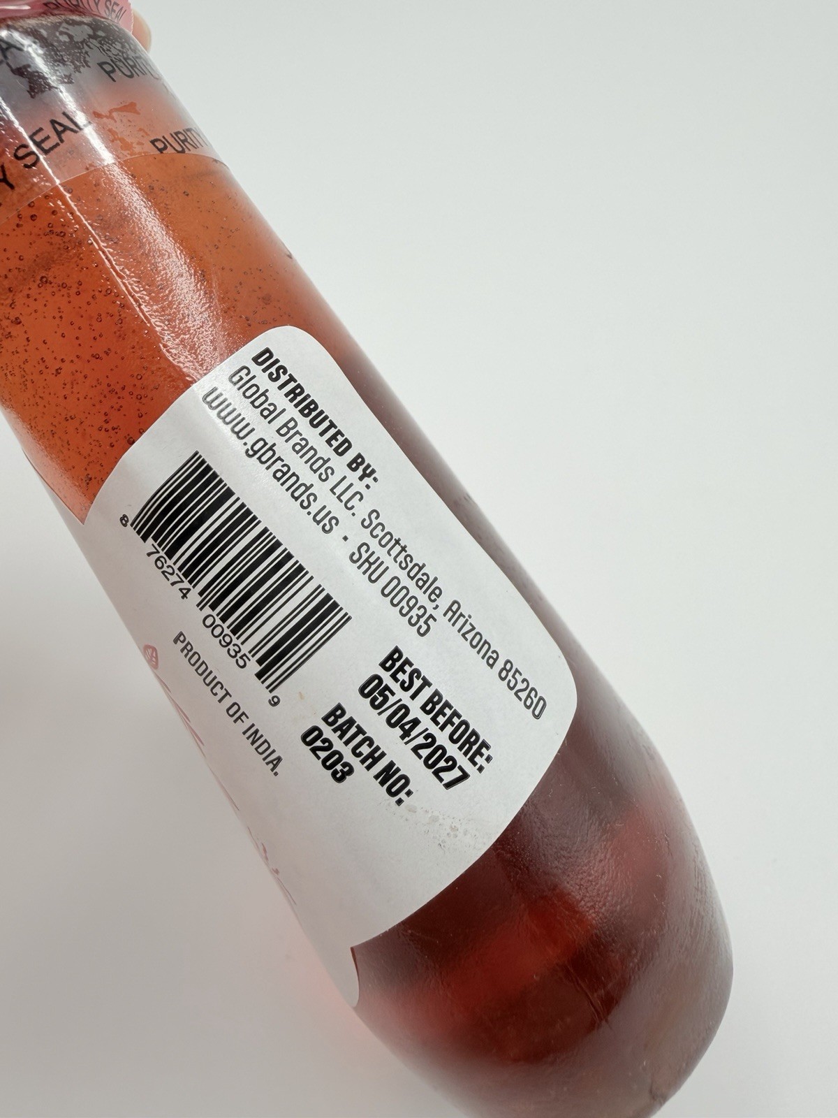 Global Brands HOT HONEY Sweet W/ Heat 6oz/170gms 100% Pure Honey Infused Chilies