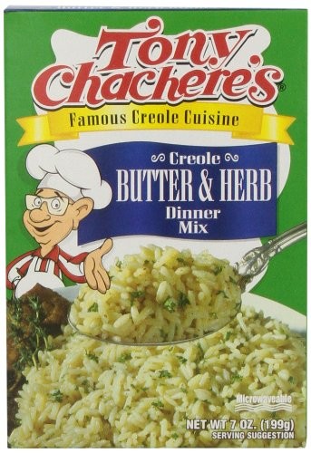 Tony Chachere’s Rice Mix Butter & Herb, 7-Ounce (Pack of 6)