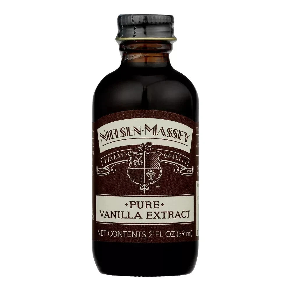 Nielsen-Massey Finest Quality Pure Vanilla Extract 2 FL OZ (59 ml) Baking 11/27