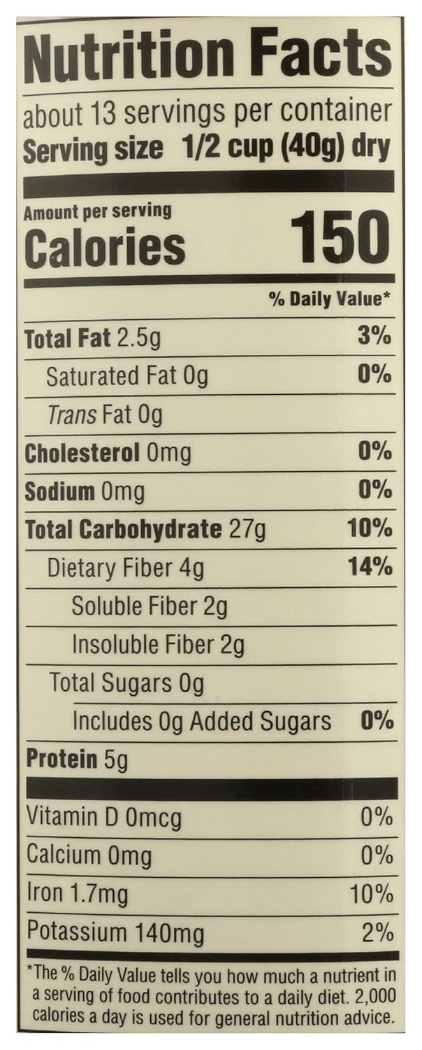 Organic Old Fashioned Rolled Oats, 18 Ounce