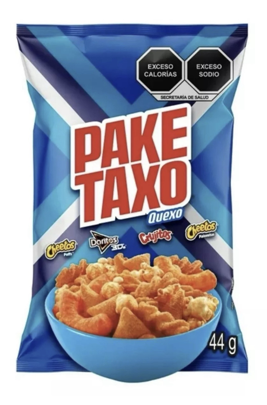 5X PAKE TAXO QUEXO – SABRITAS MEXICANAS (5 Paquetes de 44g c/u)