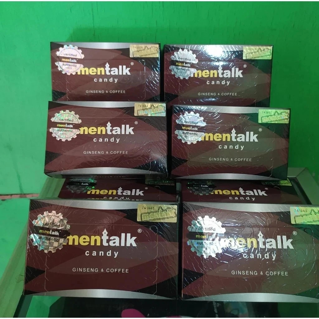2 BOX SPECIAL BUNDLING Men talk Candy + Mist eri Coffee Candies Box Gift Premium