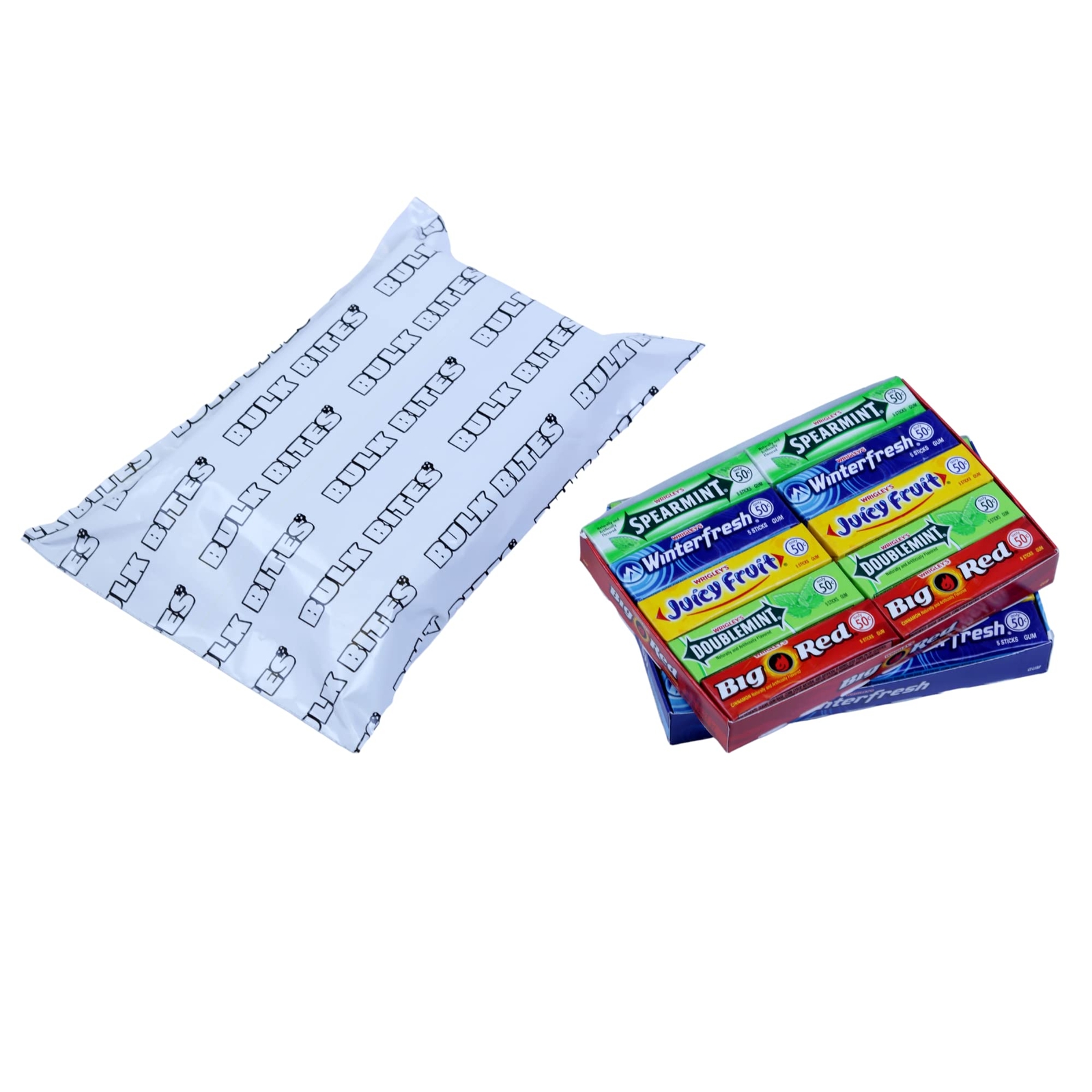 Wrigley’s Chewing Gum Assortment 40 Packs – 8 packs of Each (5 Flavors)
