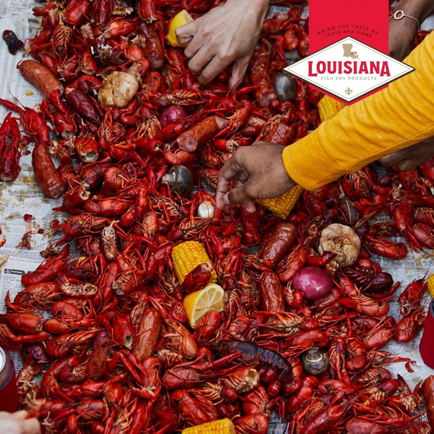 Louisiana Fish Fry Liquid Seafood Boil Maximum Flavor Flexible Seasoning Gift