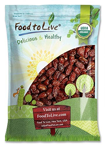 Organic Medjool Dates – Non-GMO, Raw, Vegan – by Food To Live
