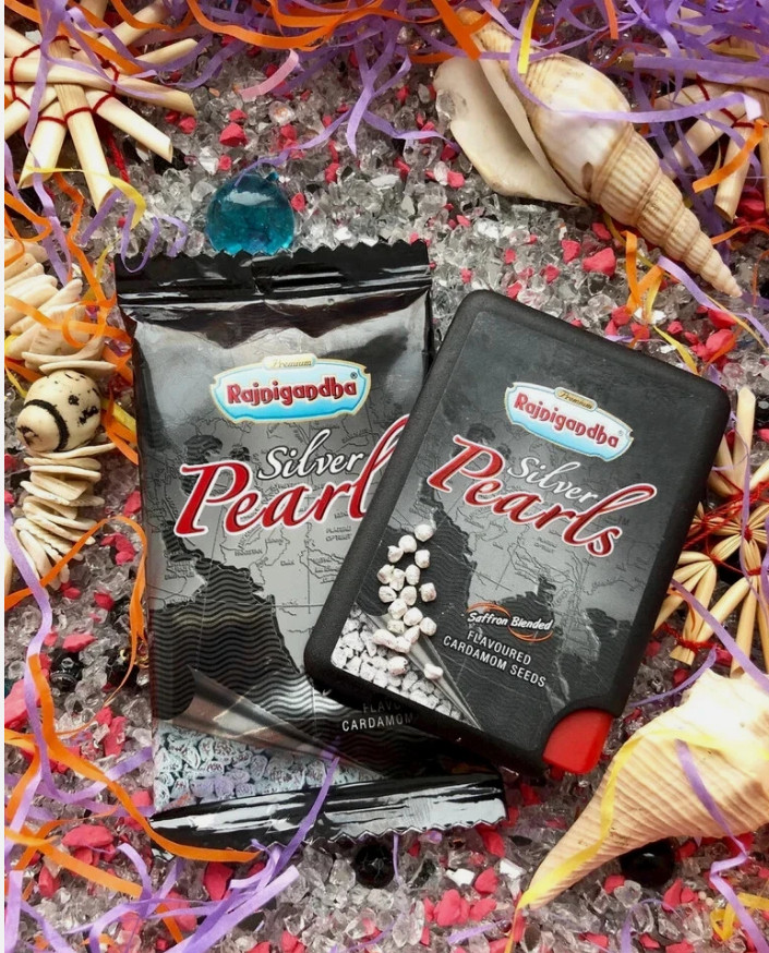 Rajnigandha Silver Pearls USA PACK 1 Saffron Blended Seed Mouth Fresh Free Ship