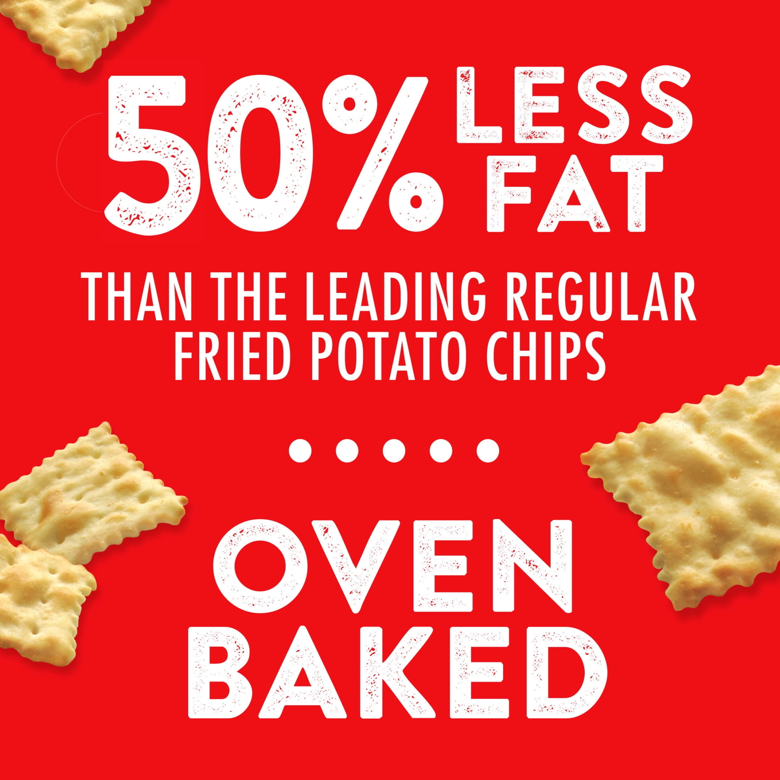 RITZ Toasted Chips Original Crackers, Family Size, 11.4 oz (3 pack)