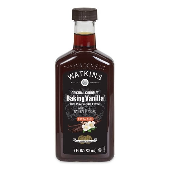 Watkins Original Gourmet Baking Vanilla, 8 fl oz – Rich Vanilla Flavor for Every