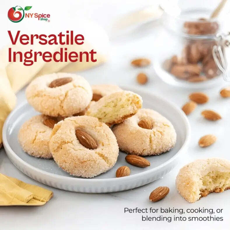 Raw Almonds 100% Premium Quality Item Weight 4oz-3lb