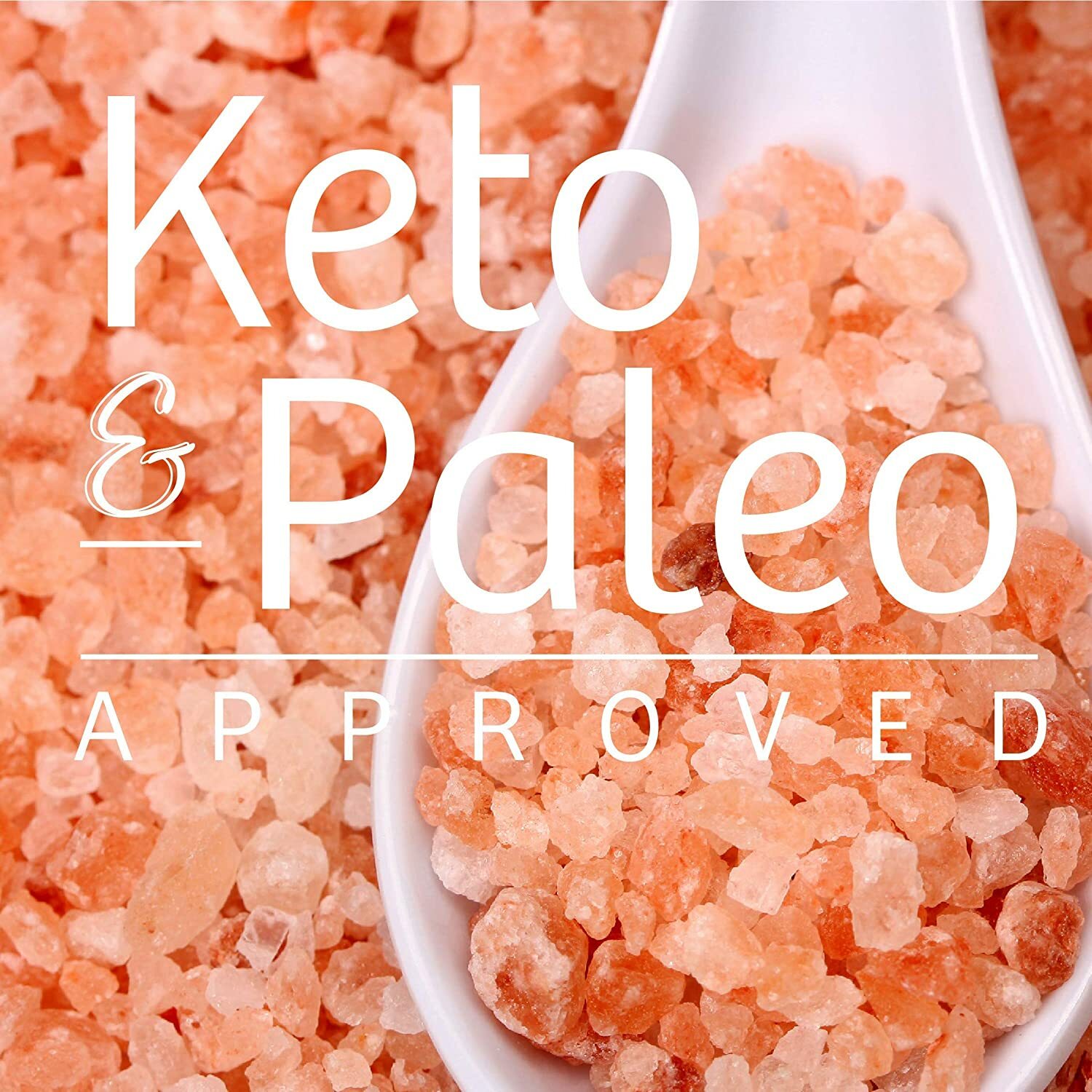 The Spice Lab Pink Himalayan Salt Coarse Grinder Pack – Natural, Pure Crystals