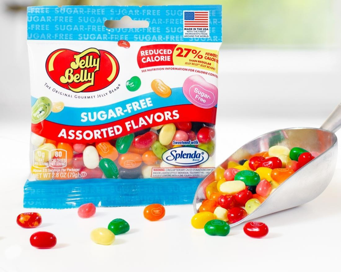 Jelly Belly 2.8 oz. Sugar-Free ASSORTED FLAVORS Gourmet Jelly Beans *BB 10/2026*