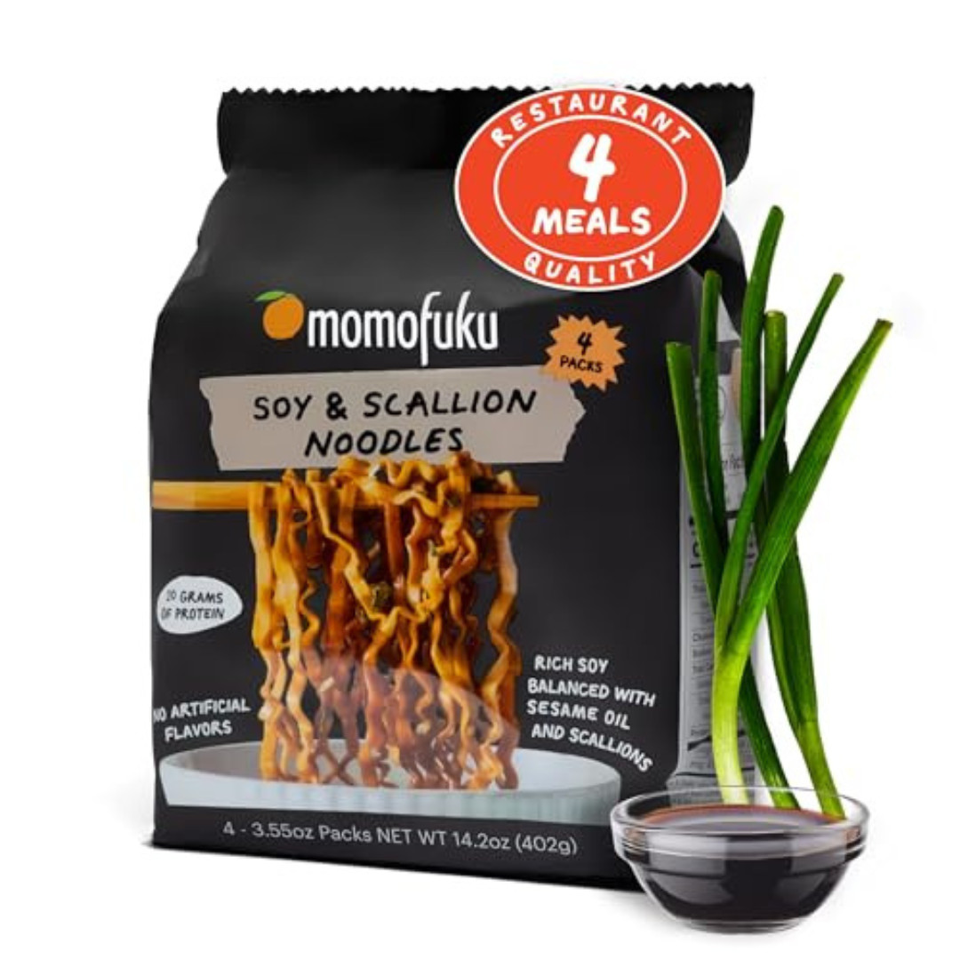 Momofuku Tingly Ramen Noodles by David Chang,Choose Flavour 4 Pack of Restaurant