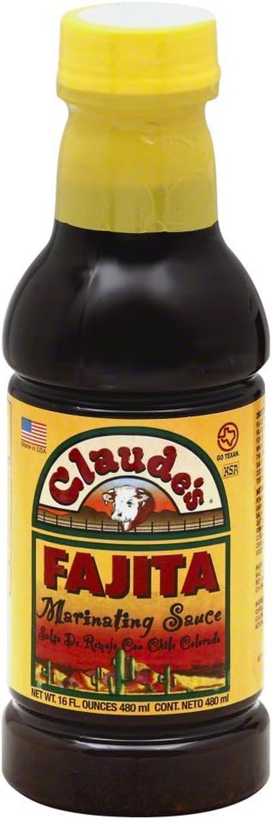Fajita Marinade Sauce – 16oz, Pack of 6 for Flavorful Meals