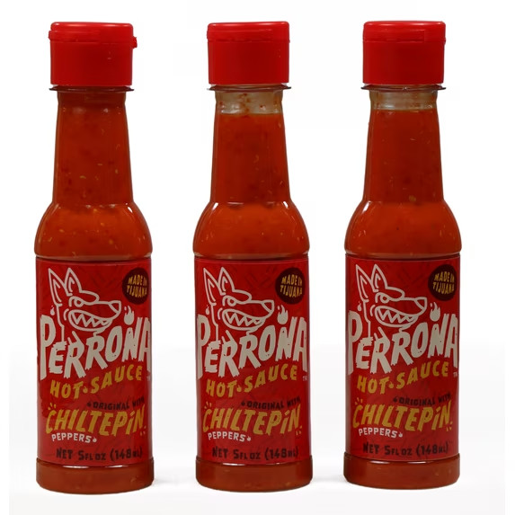 3Pack Chiltepin Pepper Hot Sauce,Original Flavor, 5 floz Free Shipping in 2 Days