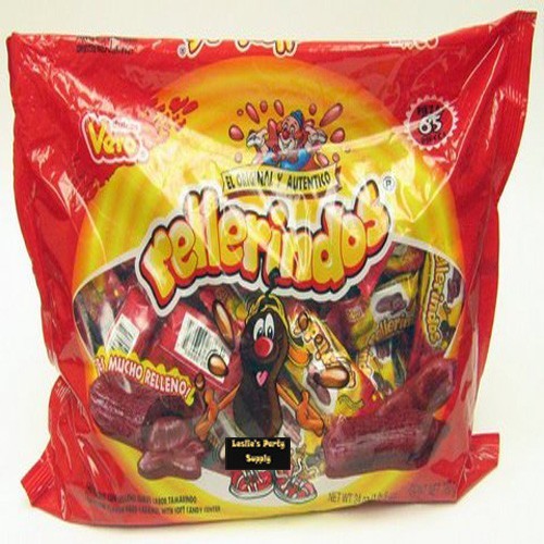 Vero Rellerindos Tamarind flavor hard candy with soft center 65-ct bag