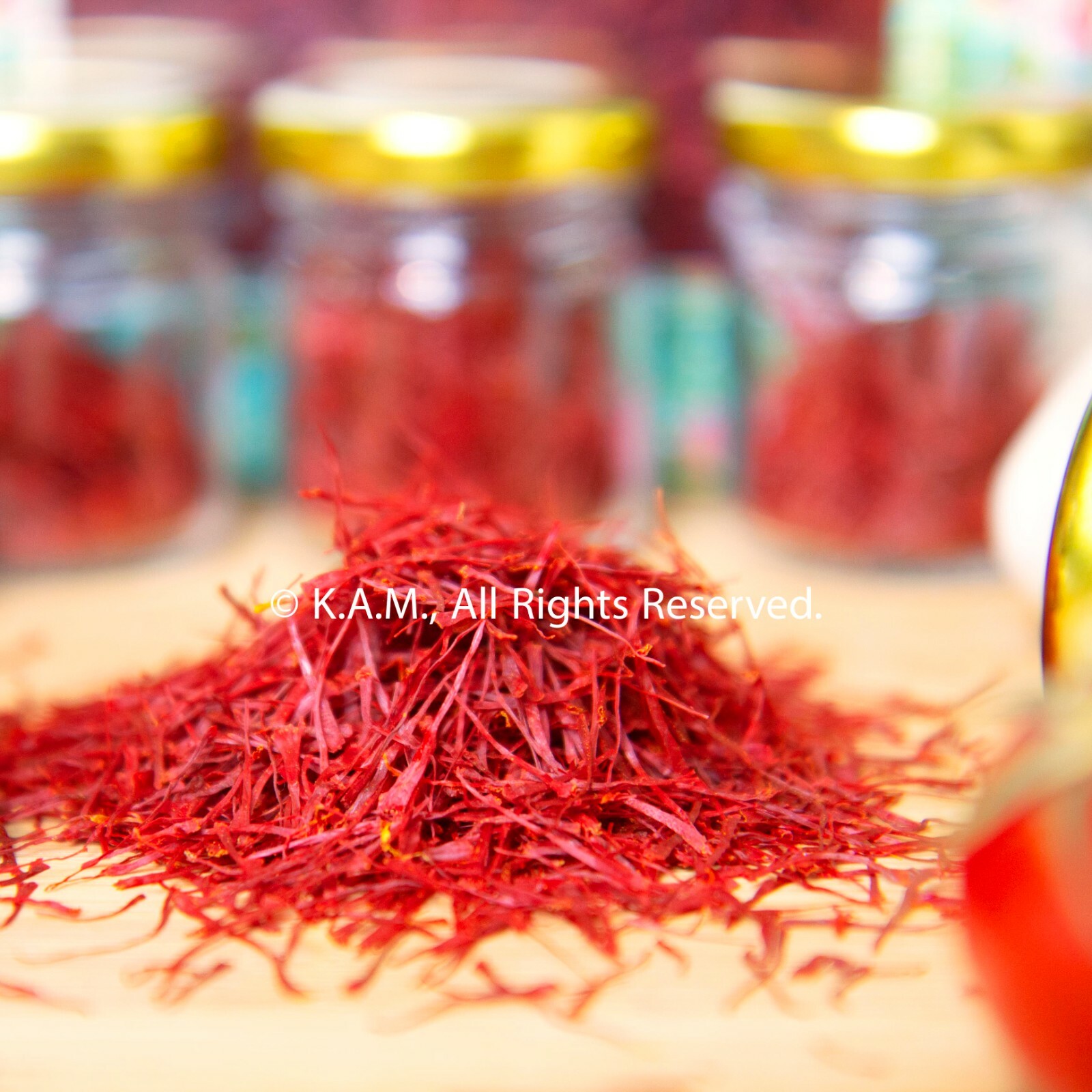 Premium Saffron Rich Red Thick Threads
