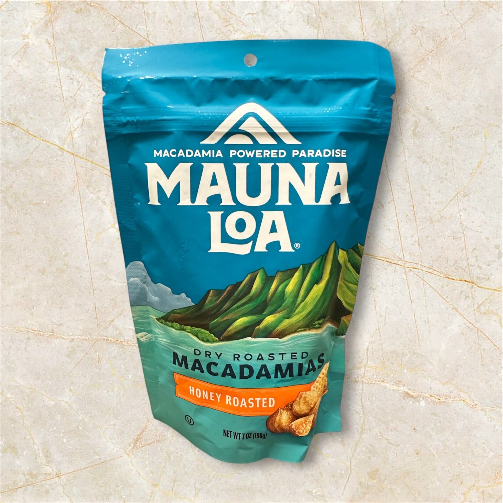 HAWAII MAUNA LOA Macadamias Nuts HONEY ROASTED 8 oz