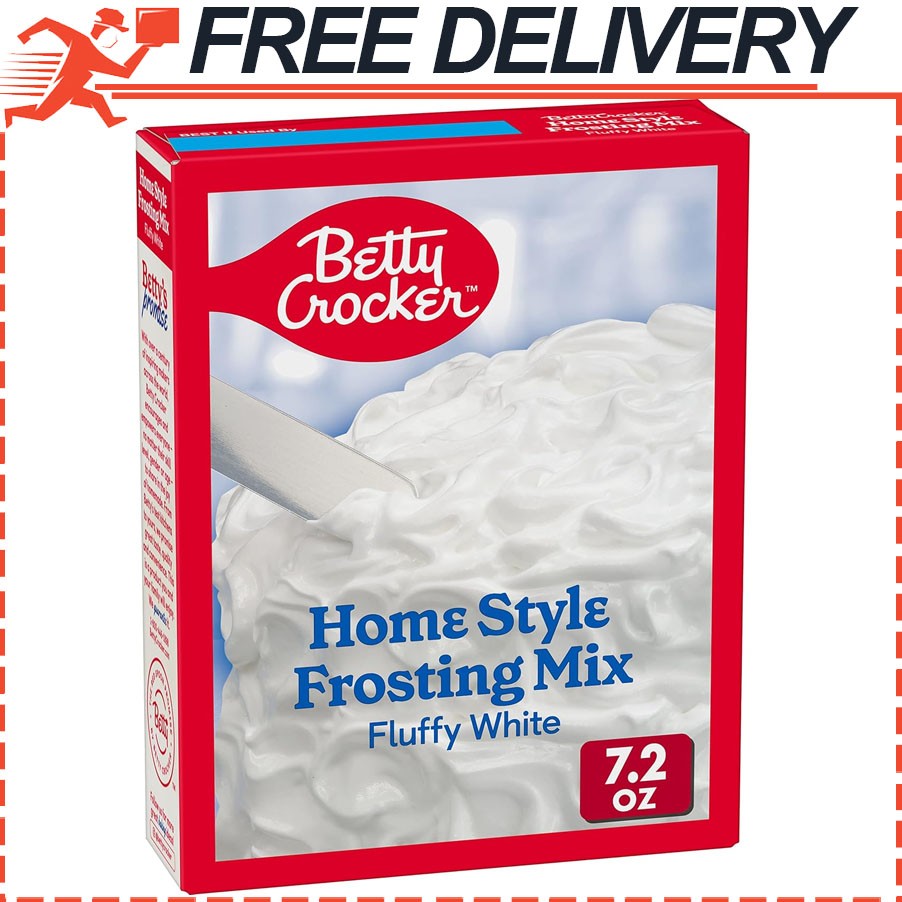Betty Crocker HomeStyle Fluffy White Frosting Mix 7.2 oz.