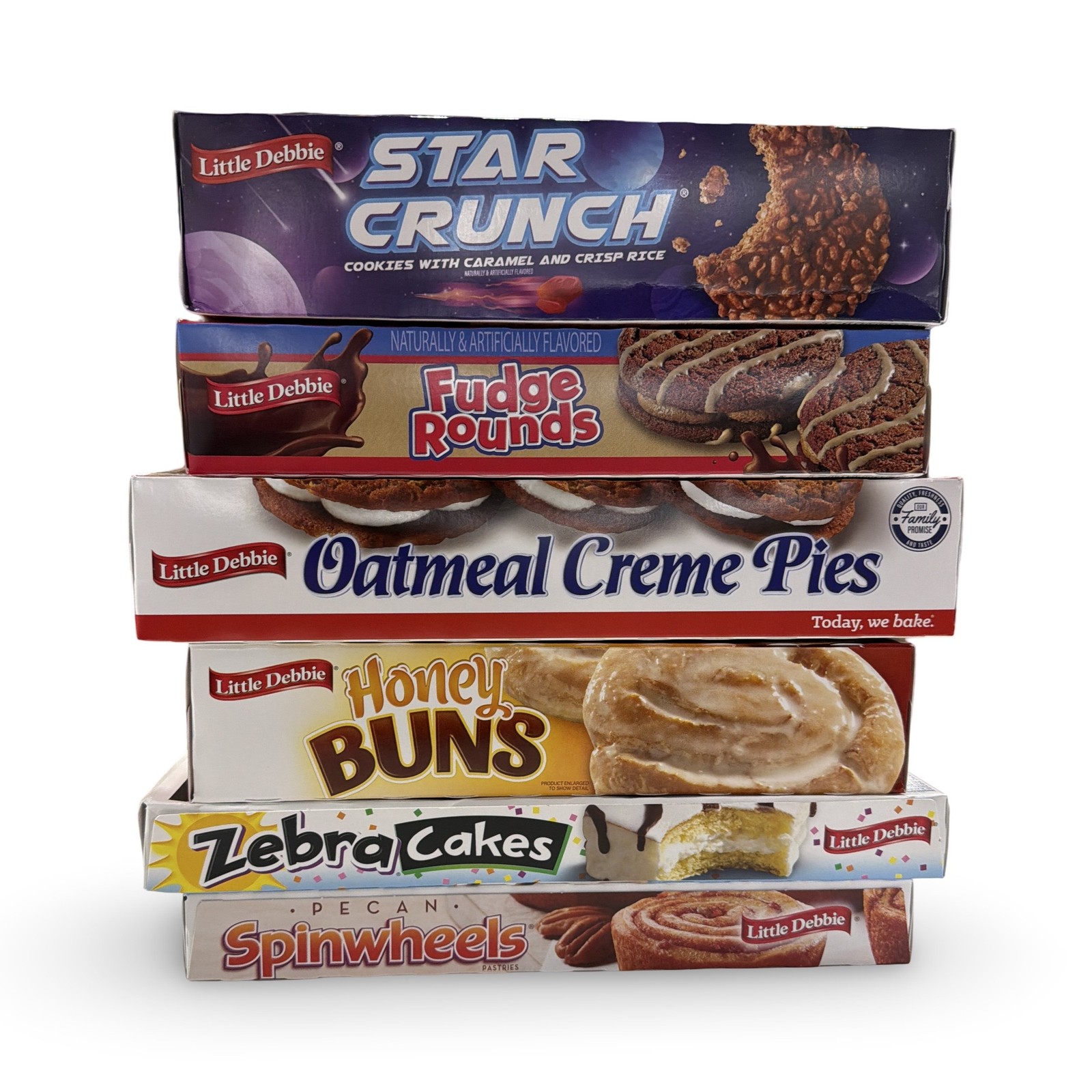 Little Debbie Snack Cake Variety Combos – 6 Full Boxes Per Order | Multiple Flav