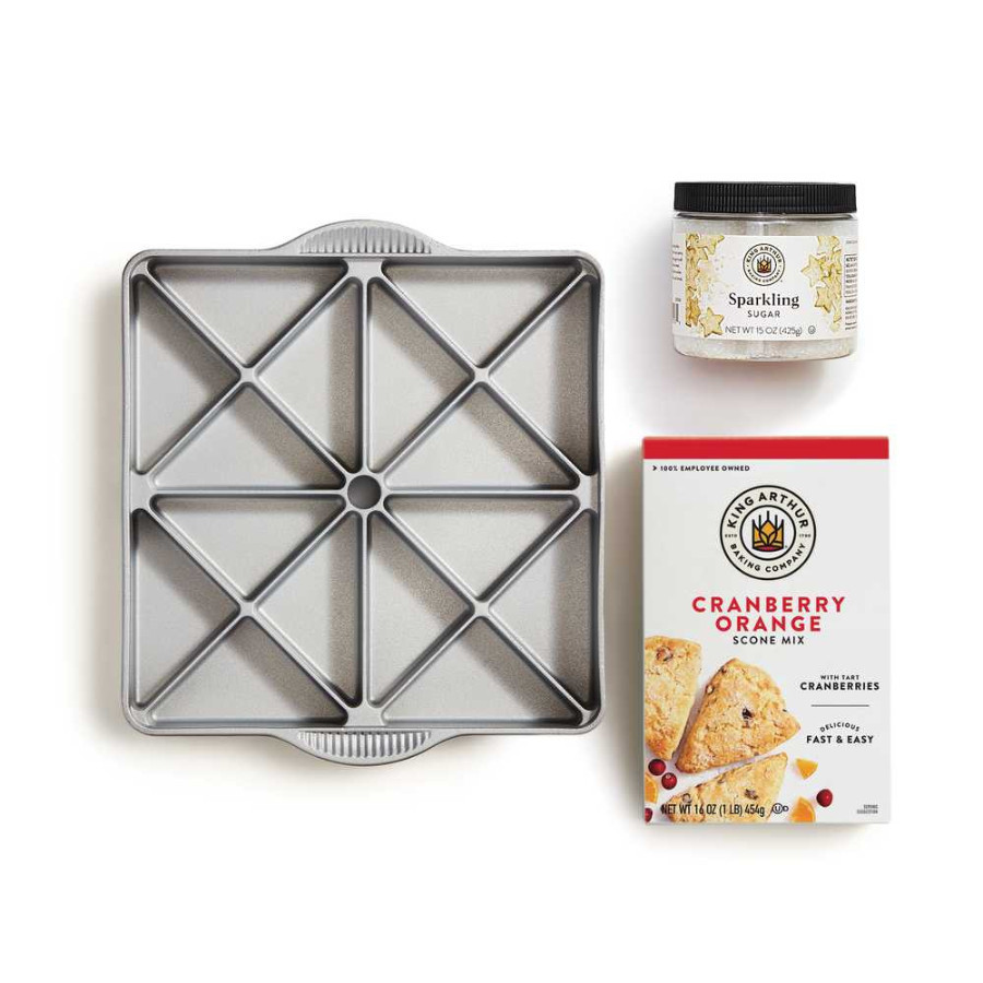 Cranberry-Orange Scone Mix and Mini Scone Pan Set – New/Sealed – Free Shipping