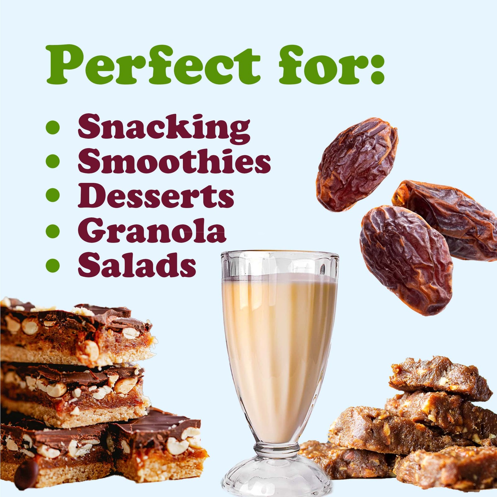 Organic Medjool Dates – Non-GMO, Raw, Vegan – by Food To Live