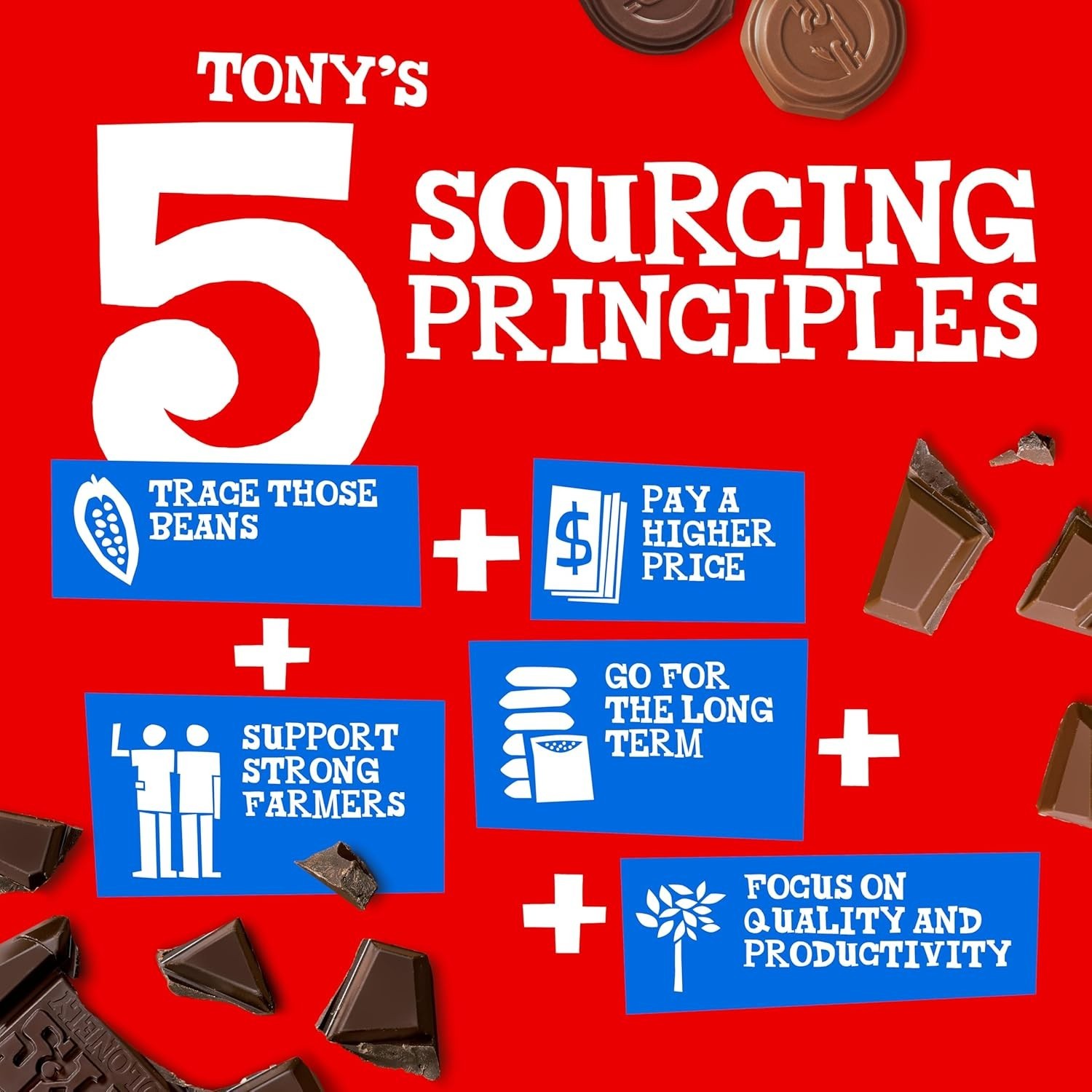 Tony’s Chocolonely Assorted Chocolate Candy Pieces,Belgian Milk & Dark Chocolate