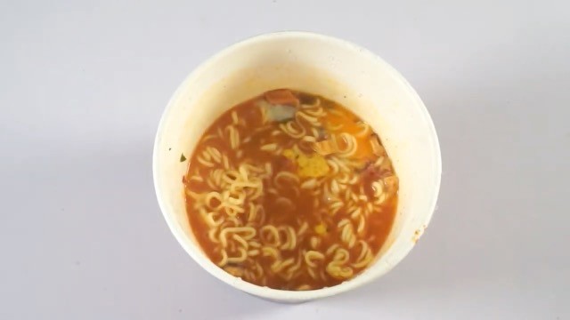 Spicy Korean Instant Noodles Cup, 2.64 oz – Pack of 6, Quick Meal, Ramyun