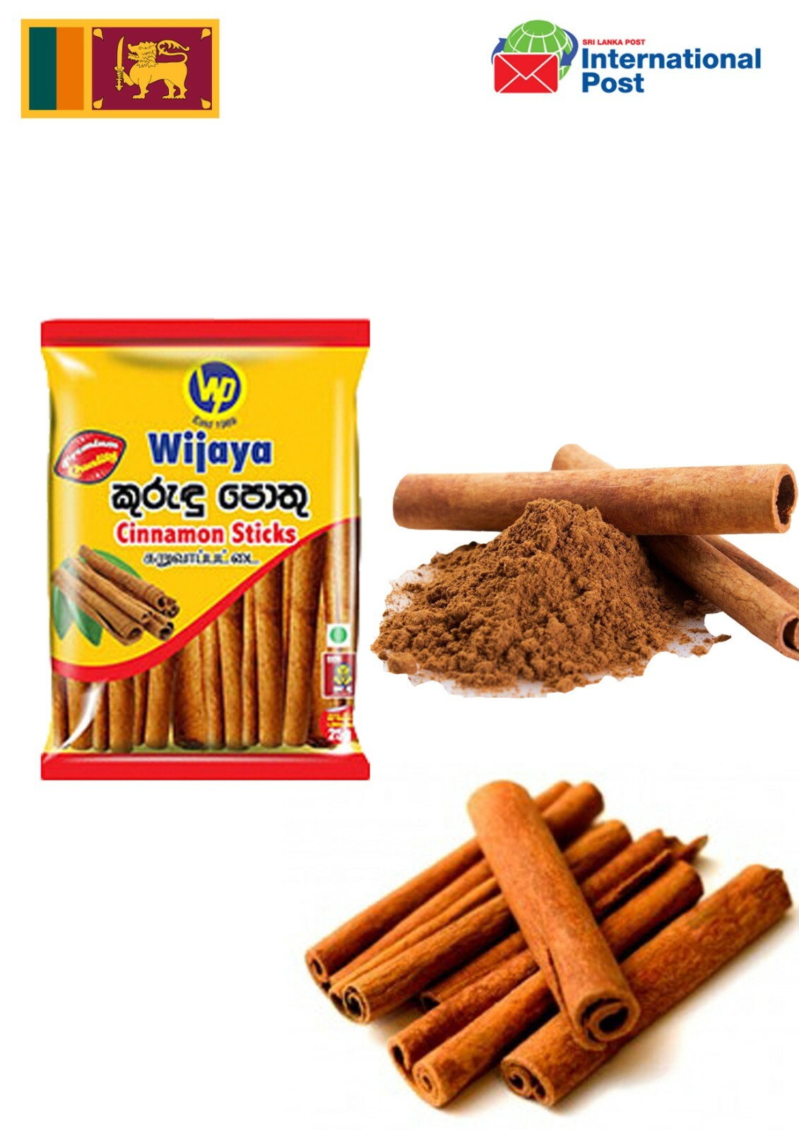 Branded Pure Ceylon Cinnamon Sticks – 100% Natural Sri Lanka High Quality