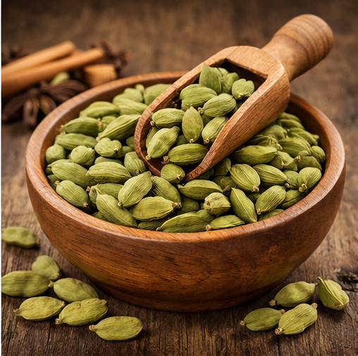 Cardamom Pods Whole | Organic Green | Fresh Aromatic Spice for Cooking & Tea