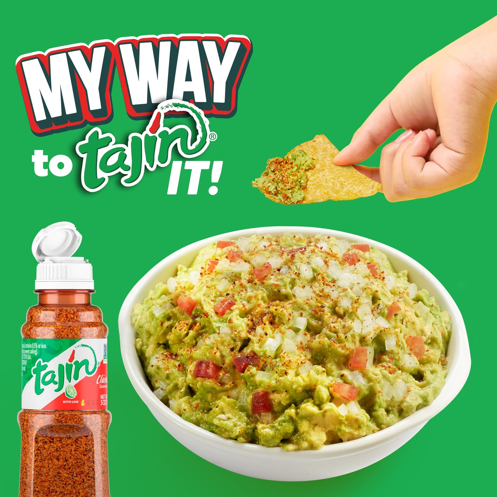 Tajin Clásico Seasoning, Authentic Mexican Chili 5 Ounce (Pack of 1), red