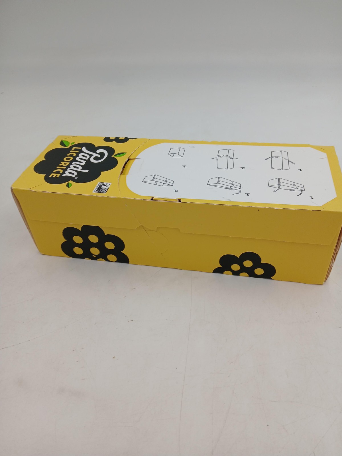 Panda Natural Licorice Bars 20x32g Black GMO Free Candy Box 20 Count Finland