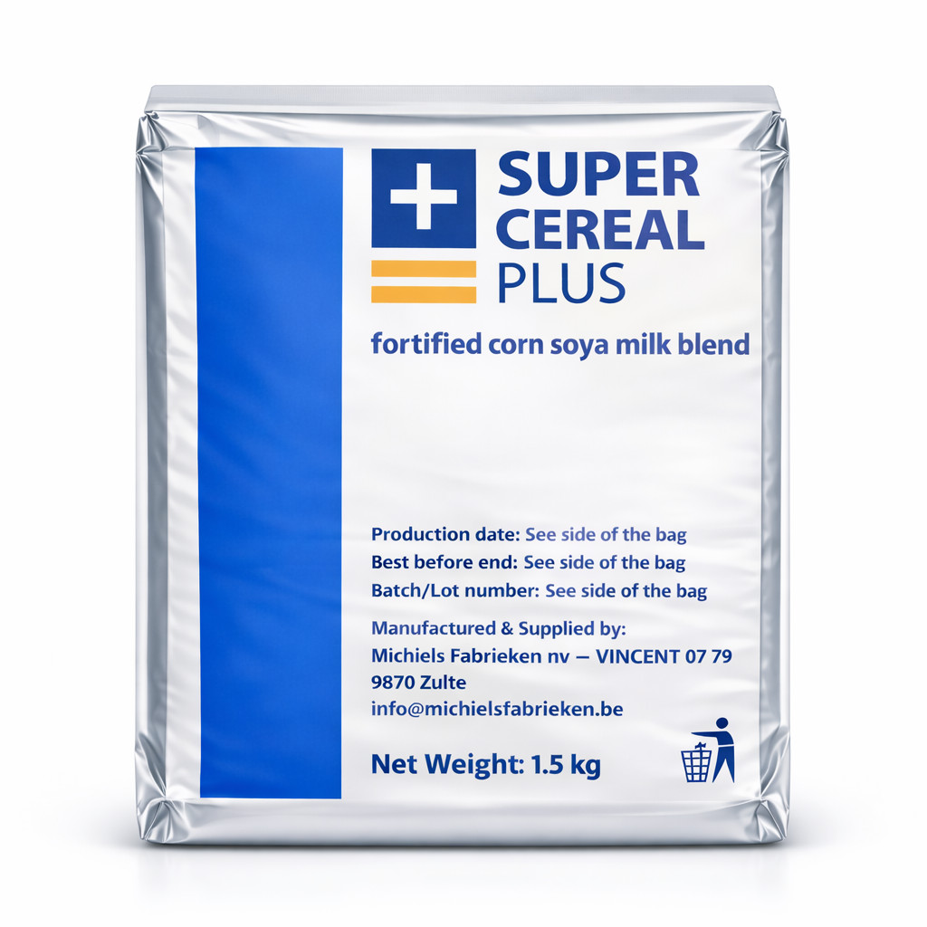 Super Cereal Plus – Fortified Corn Soya Milk Blend