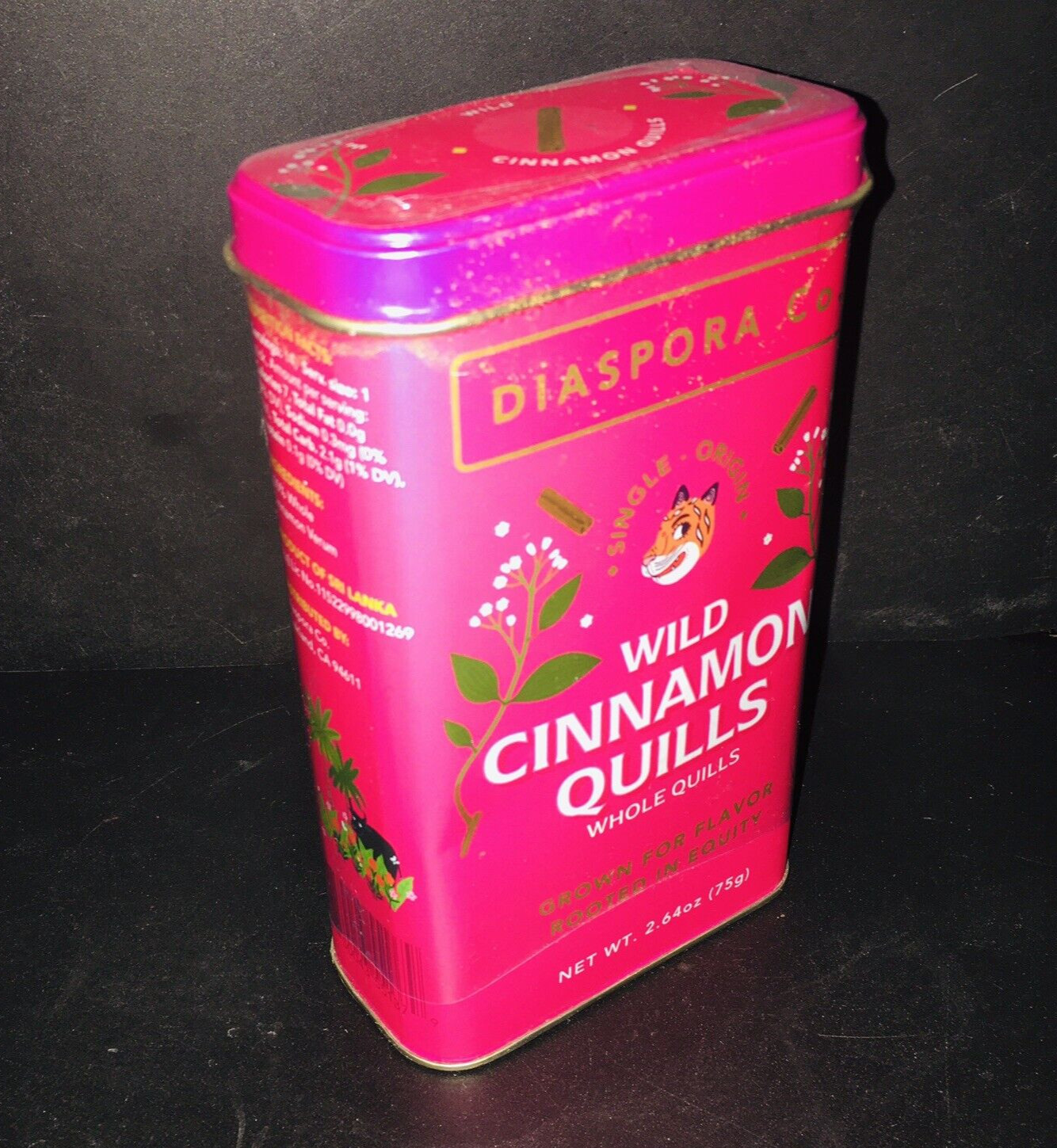 Cinnamon Sticks in Tin Wild Cinnamon Quills Sri Lanka Whole Quill Verum Diaspora
