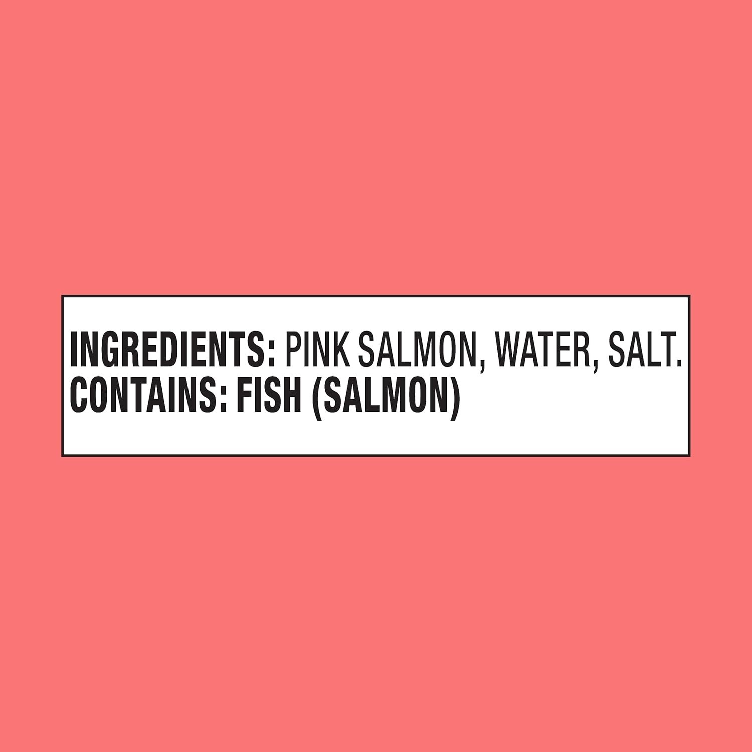Wild Pink Salmon – Skinless, Boneless – 5 oz Can