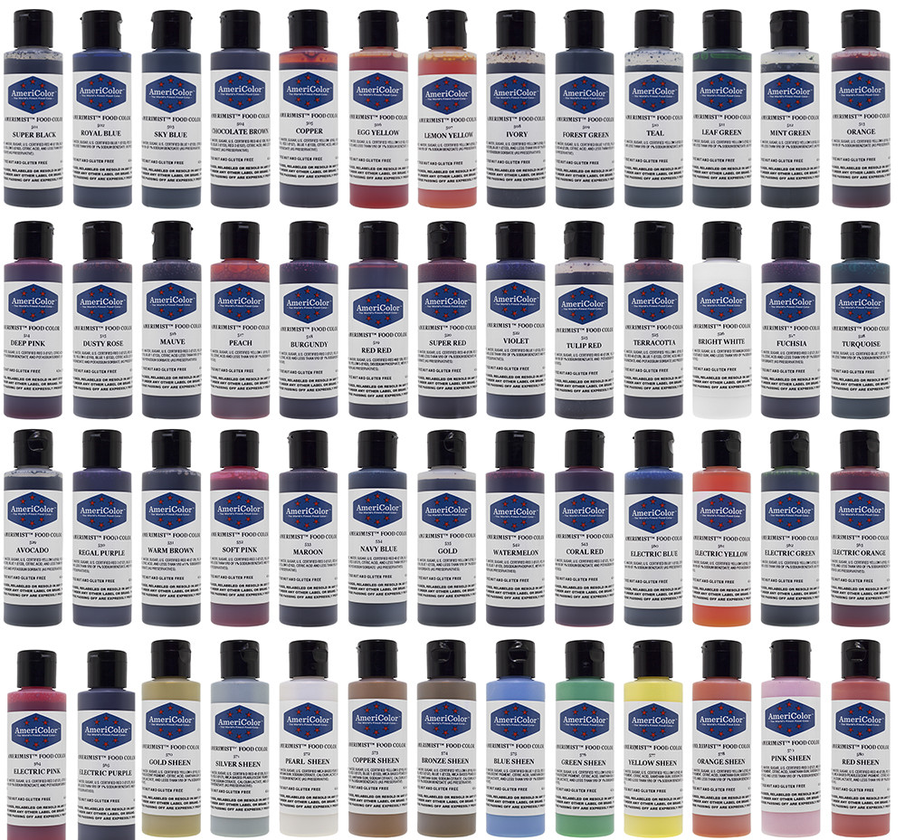 AmeriColor Food Color AmeriMist Airbrush, 4.5 Ounce