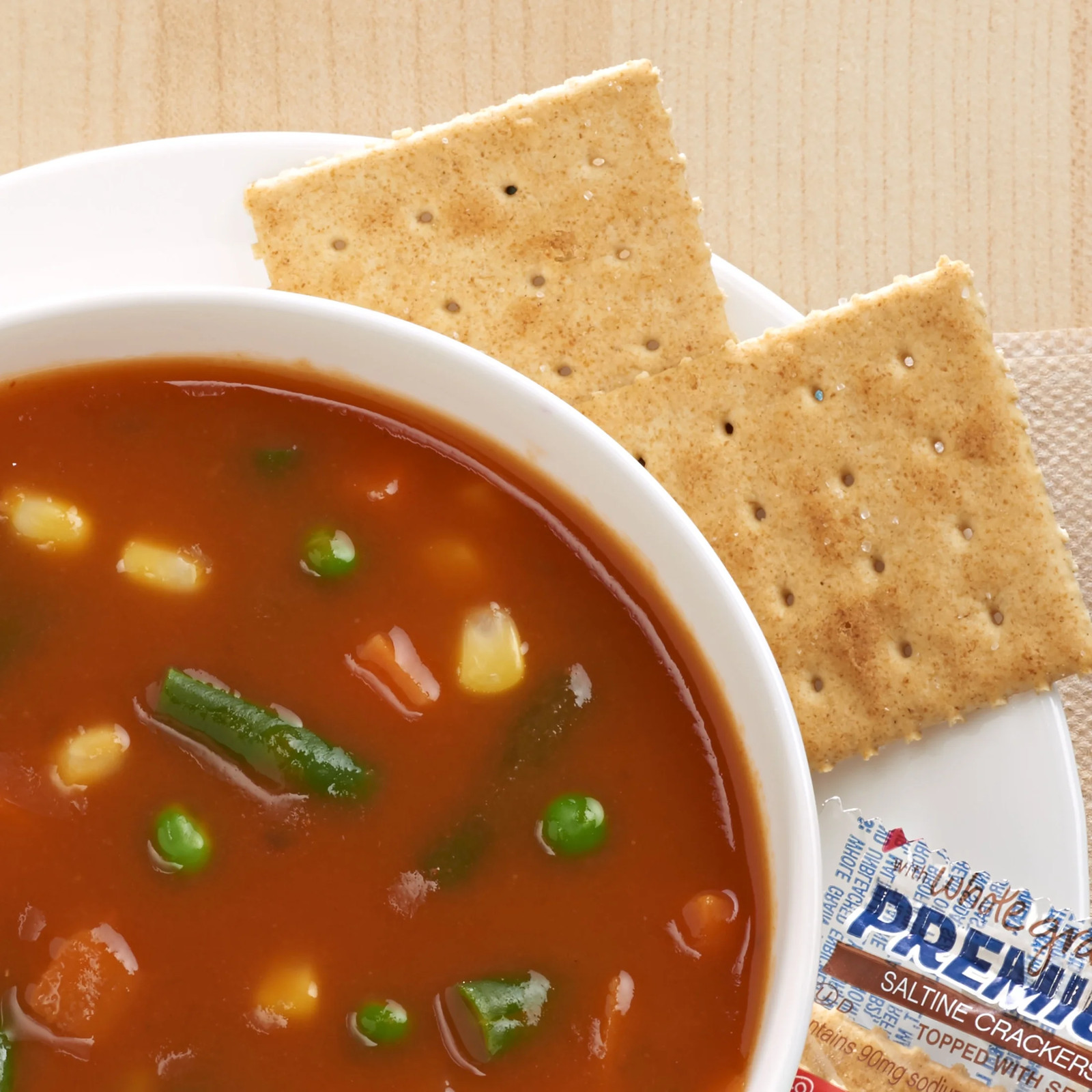 (3 Pack) Saltine Crackers, with Whole Grain Wheat, Lunch Snacks, 1.06 L